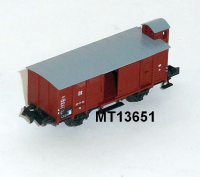 Minitrix 13651 N Gedeckter Güterwagen, Brhs, K.Bay.Sts.B.