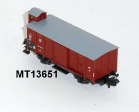 Minitrix 13651 N Gedeckter Güterwagen, Brhs, K.Bay.Sts.B.
