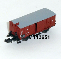 Minitrix 13651 N Gedeckter Güterwagen, Brhs, K.Bay.Sts.B.