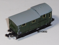 Minitrix 13652 N Güterzug Begleitwagen, DR, OVP