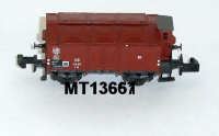 Minitrix 13667 N Klappdeckelwagen mit Brhs, DB