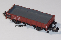 Minitrix 13670 N Niederbordwagen Erfurt, Xw, DR, OVP