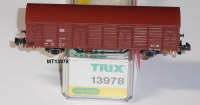 Minitrix 13978 N Gedeckter Güterwagen, Gbs 258, DB, OVP
