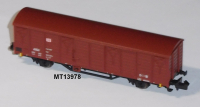 Minitrix 13978 N Gedeckter Güterwagen, Gbs 258, DB, OVP