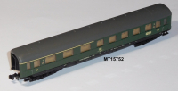 Minitrix 15752 N Schürzenwagen, 1./2.Kl. DB, OVP