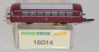 Minitrix 18014 N Schienenbus Beiwagen VB98, DB, OVP