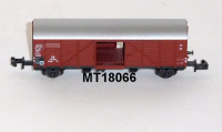 Minitrix 18066 N Gedeckter Güterwagen, Glmghs, DB