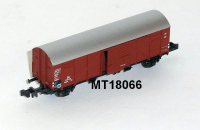 Minitrix 18066 N Gedeckter Güterwagen, Glmghs, DB