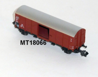 Minitrix 18066 N Gedeckter Güterwagen, Glmghs, DB