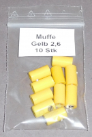 MUGB 2,6 mm Muffe, Gelb