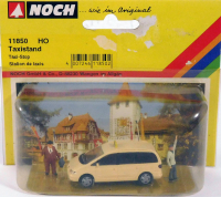 Noch 11850 H0 Taxistand mit Figuren, OVP