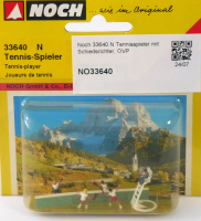 Noch 33640 N Tennisspieler mit Schiedsrichter, OVP