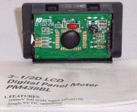 Panel-Meter PM 438 el digital, LCD-Anzeige + Backlight
