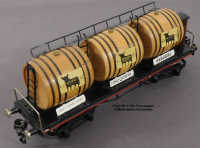 Paya Ibi 11361 Spur 0, M1:45, Blech/TinPlate, Fasswagen 4-achsig, LüP 260, OVP