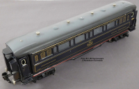 Paya Ibi 1389 Spur 0, M1:45, Blech/TinPlate elektrischer Speise-/Restaurantwagen, grau/anthrazit, LüP 355. OVP