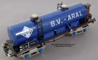 Paya Ibi 21356 Spur 0, M1:45, Blech/TinPlate, Kesselwagen Aral 4-achsig, LüP 260, OVP