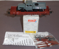 Piko 72018 H0 Rungenwagen Rmms33, bel.m. LKW Kaelble Wg.Nr. 431 918, DB, OVP
