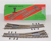 Pilz H0, DDR VEB, Weichenpaar, Innenbogen IBW, R = 900 / 440