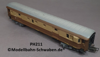 Pocher 211 H0 Post-/Gepäckwagen, Duz 83034, FS