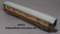 Pocher 211 H0 Post-/Gepäckwagen, Duz 83034, FS