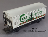 Pocher 320 H0 Kühlwagen Carlsberg, DSB
