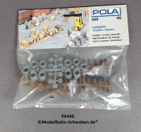 Pola 440 H0 Ladegüter Kisten und Fässer, 80 Teile, Bausatz, OVP