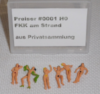 Preiser #0001 H0 FKK am Strand 1, EVP
