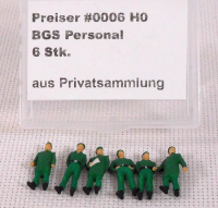 Preiser #0006 H0 BGS Personal, EVP