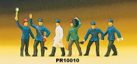 Preiser 10010 H0 Bahnpersonal DB allgemein, OVP
