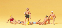 Preiser 10071 H0 Badende beim Sonnenbad, EVP