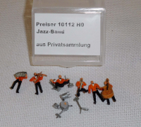 Preiser 10112 H0 Jazz-Band, Orange Blazer, EVP