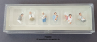 Preiser 10298 H0 1:87 Sitzende Reisende für Zugabteile, 7 Figuren, OVP