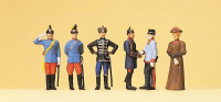 Preiser 12185 H0 1:87 Kaiser Wilhelm II und Hofstaat, OVP