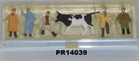 Preiser 14039 H0 1:87 Viehhandel, OVP