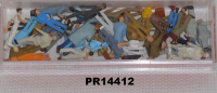 Preiser 14412 H0 1:87 Stehende und Gehende Passanten 36 Stk. OVP