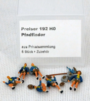 Preiser 192 H0 Pfadfinder mit Zubehör, EVP