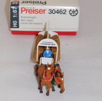 Preiser 30462 H0 1:87 Brauereiwagen Landwehr Bier OVP