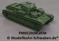 Premo Minitank 1203 H0 Sowjetischer Mehrtturmpanzer T28/1935, Fertigmodell
