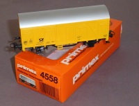 Primex 4558 H0 Gedeckter Güterwagen Deutsche Bundespost, DB, OVP