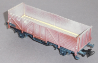 Primex 4582 H0 Offener Güterwagen, farbl. behandelt, DB, OVP
