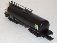Primex 4587 H0 Kesselwagen 4-Achs, Schwarzer Kessel, BP