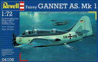 Revell 04106 Bausatz 1:72, Fairey Gannet AS.Mk1, OVP