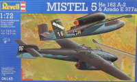 Revell 04145 Bausatz 1:72, Mistel 5 He162A-2 & Arado E377a, OVP