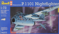 Revell 04377 Bausatz 1:72, Messerschmitt P.1101 Nightfighter, OVP