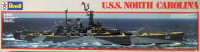 Revell 05017 Bausatz 1:570 Schlachtschiff U.S.S. North Carolina, OVP