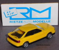 Rietze 10430 H0 Audi Coupe S2, gelb