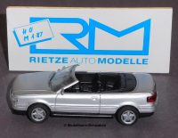 Rietze 20440 H0 Audi Cabrio silbermetallic,