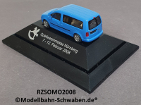 Rietze H0 Sondermodell 2008 Spielwarenmesse VW Caddy Maxi, blau