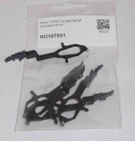 Roco 107531 Kupplung kpl. schwarz mit KK