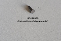 Roco 110350 Puffer rund flach - schwarz